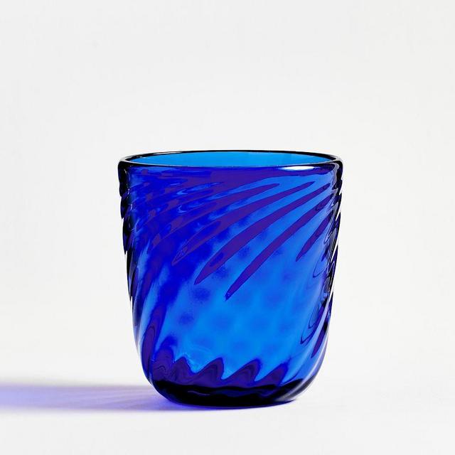 Twist Outdoor Double Old Fashioned Glasses, Set of 4 - Cobalt