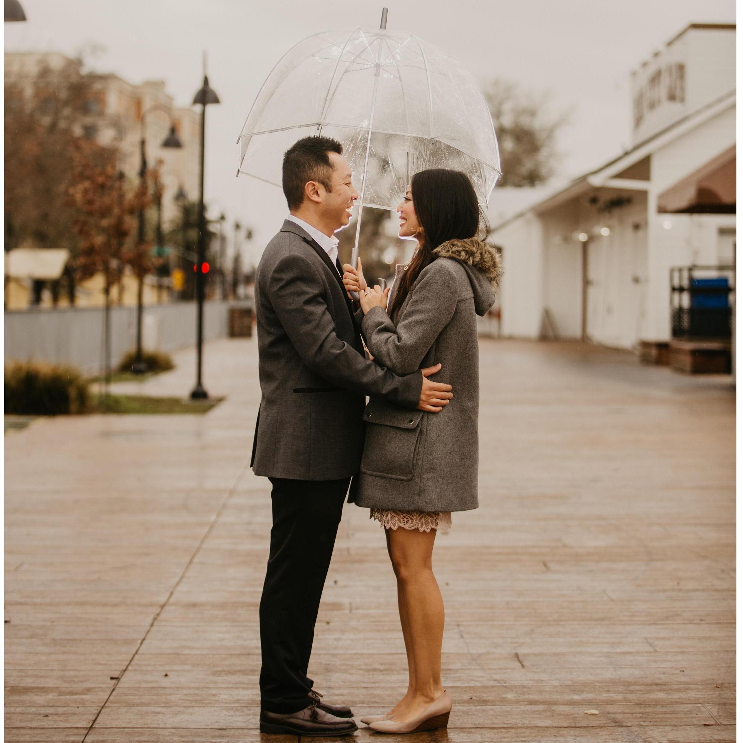 Engagement Pic. Old Sacramento. Feb 2, 2019.