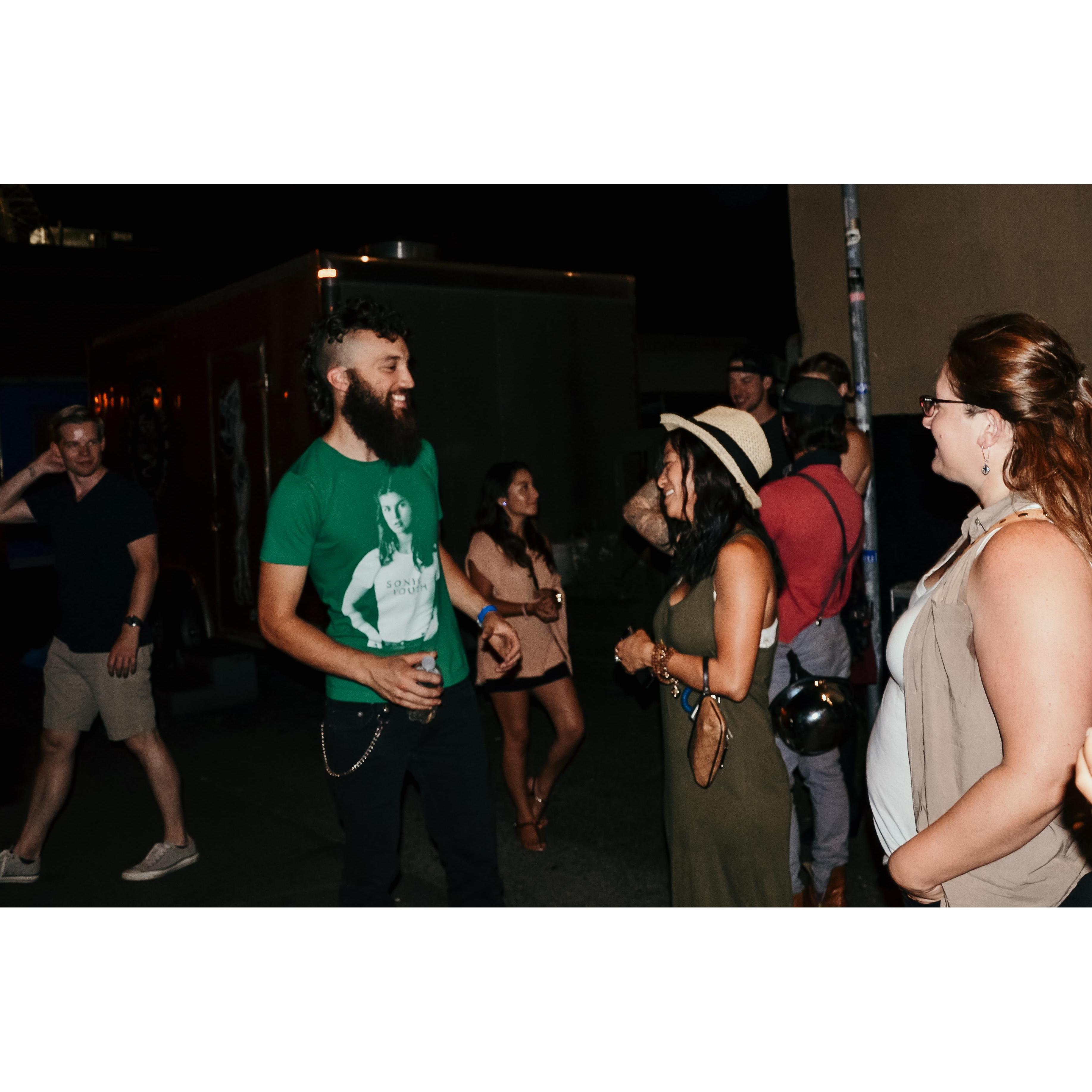 At a Lady Justice show in Portland 2014