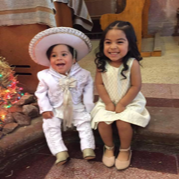 Chago's baptism in Ojuelos, Jalisco.