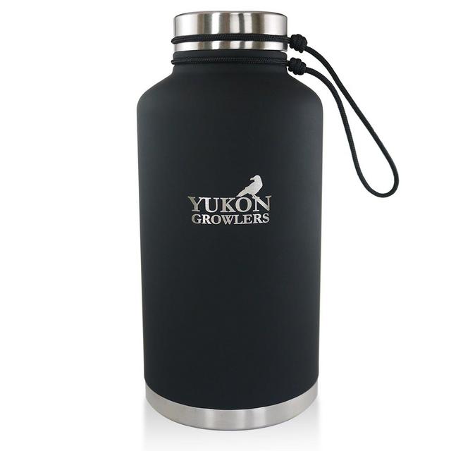 YUKON GROWLERS – Keep Your Beer Cold and Carbonated for 24 Hours with this Vacuum-Insulated Stainless Steel Growler – 64 oz