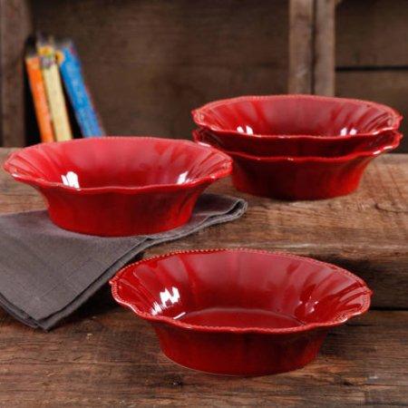 The Pioneer Woman Paige Crackle Glaze 4-Pack Bowls