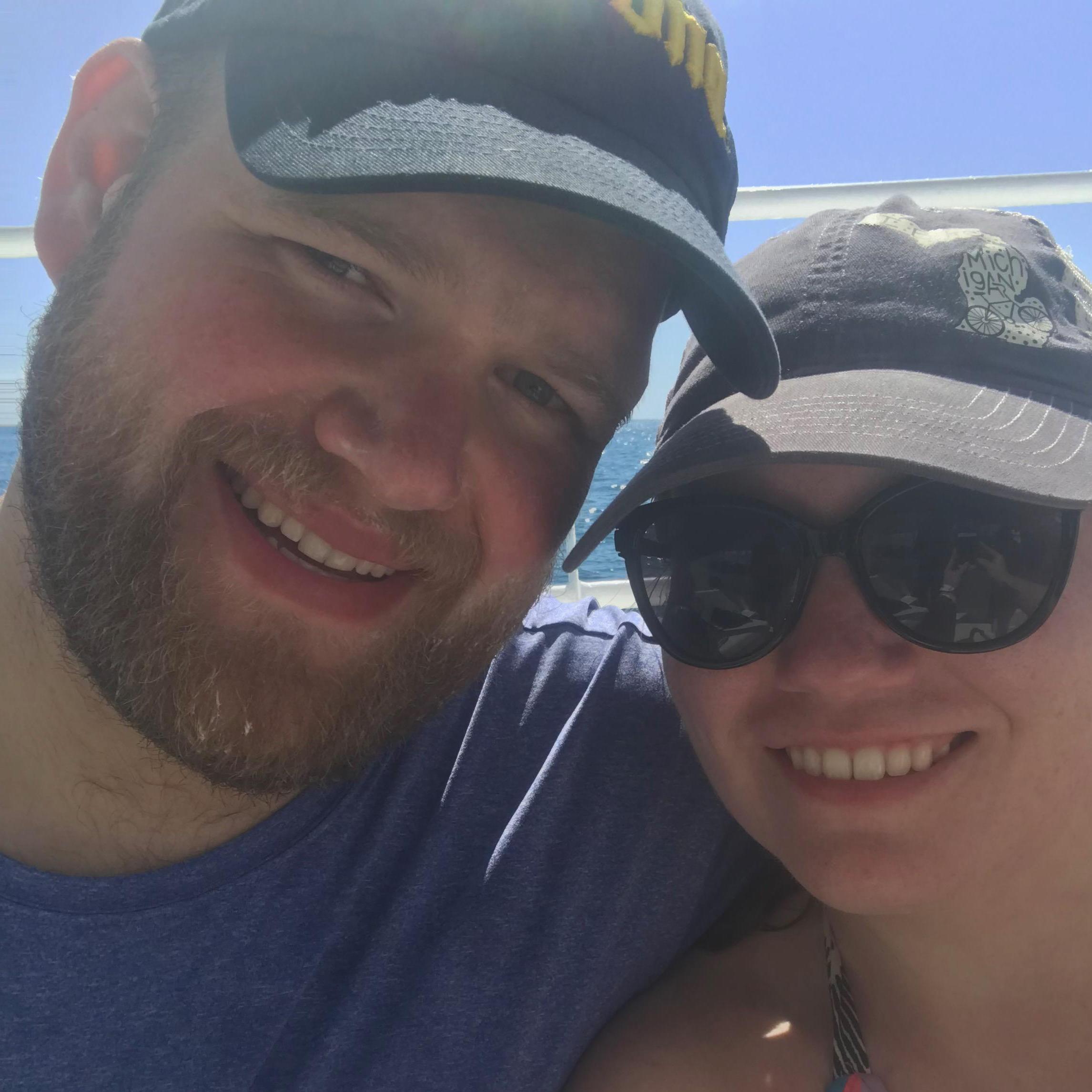 Our third vacation together to Cozumel, Mexico in January 2019.