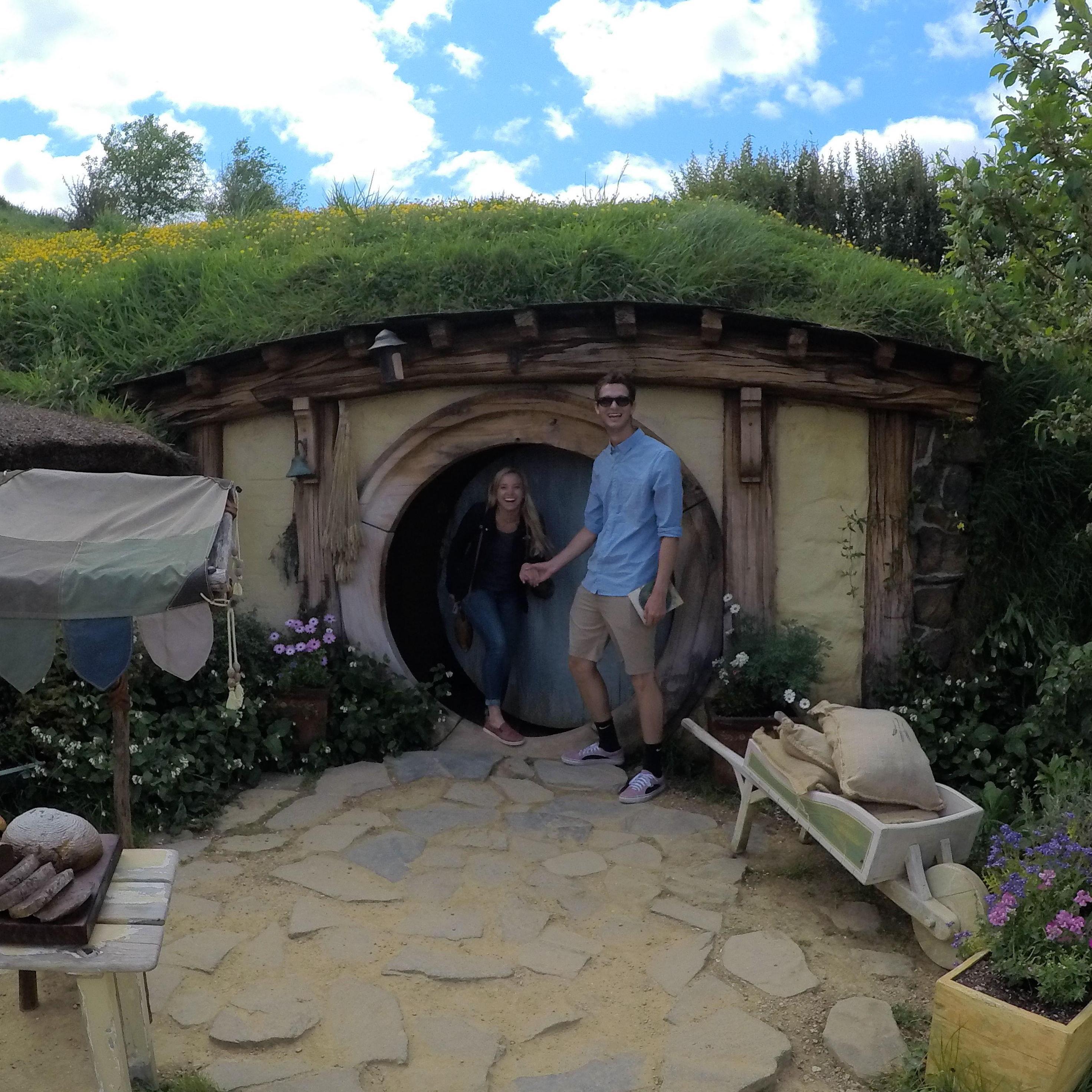 Then we went on an adventure! Through Hobbiton and all throughout New Zealand in our trustee camper van.