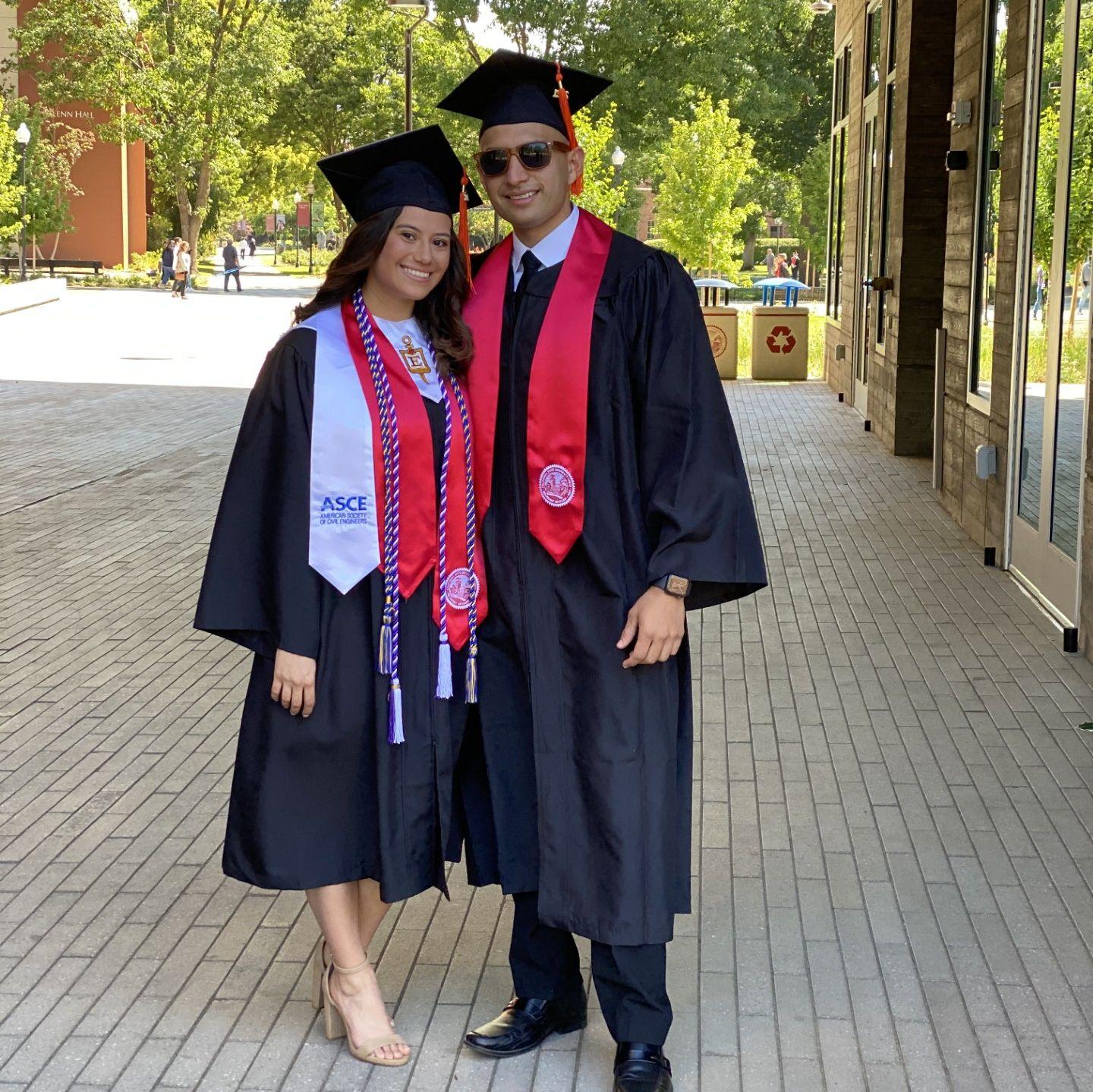 Graduated as Civil Engineers from Chico State! Go Wildcats!