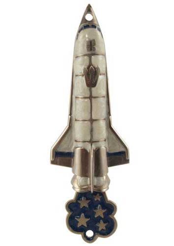 Spaceship Mezuzah - ZionJudaica.com