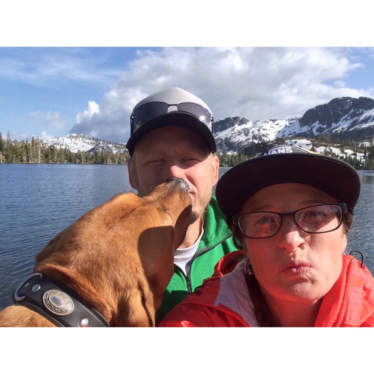 Late spring backpacking in Desolation Wilderness.