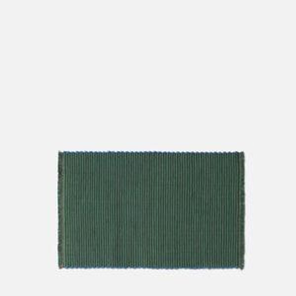 Albers Striped Placemat (mint/merlot)