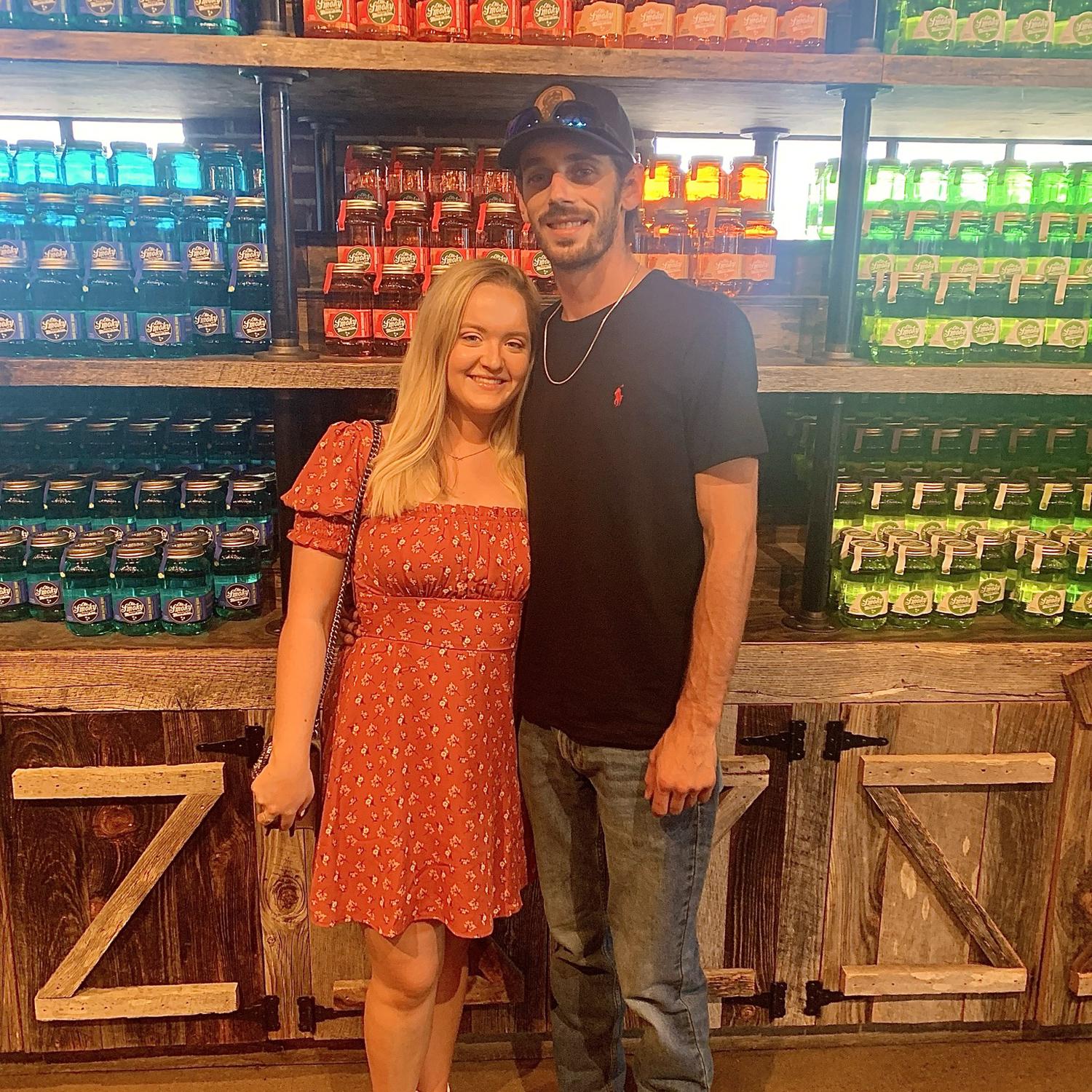 at Ole Smoky Moonshine while visiting Tyler’s brother in Nashville! September 2021