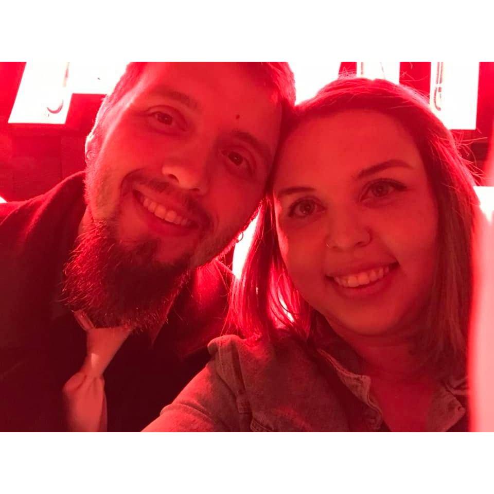 Our first date! 2.14.2020