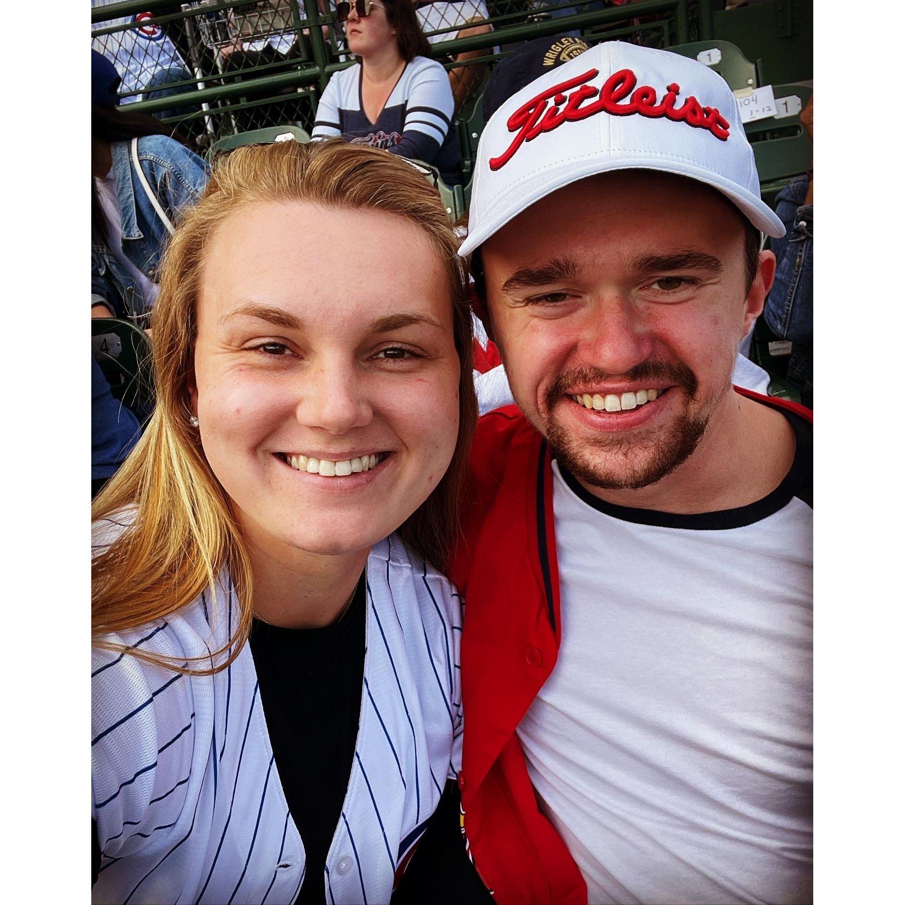 Cubs vs Cardinals tradition!