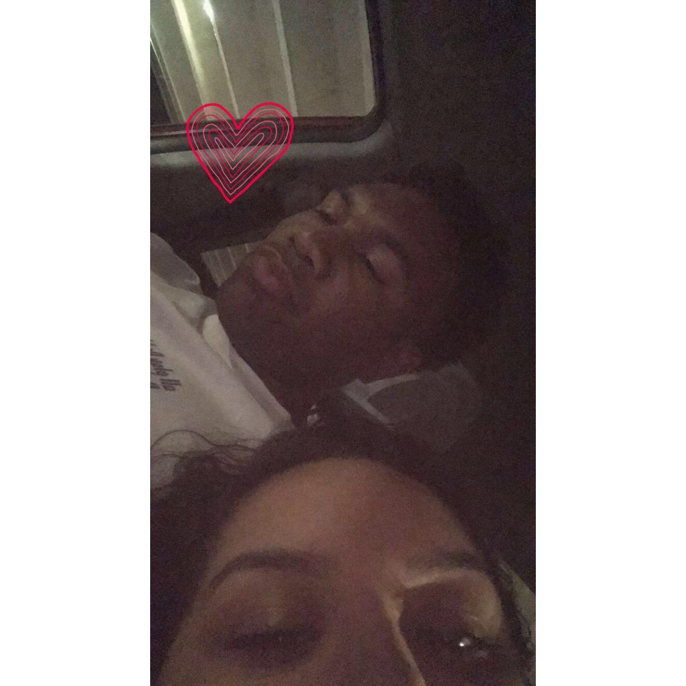 Our first picture together in 2017 <3