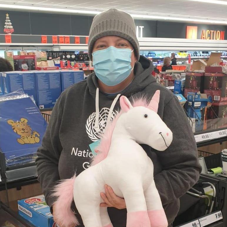 Tina started seeing unicorns everywhere. EVERYWHERE.