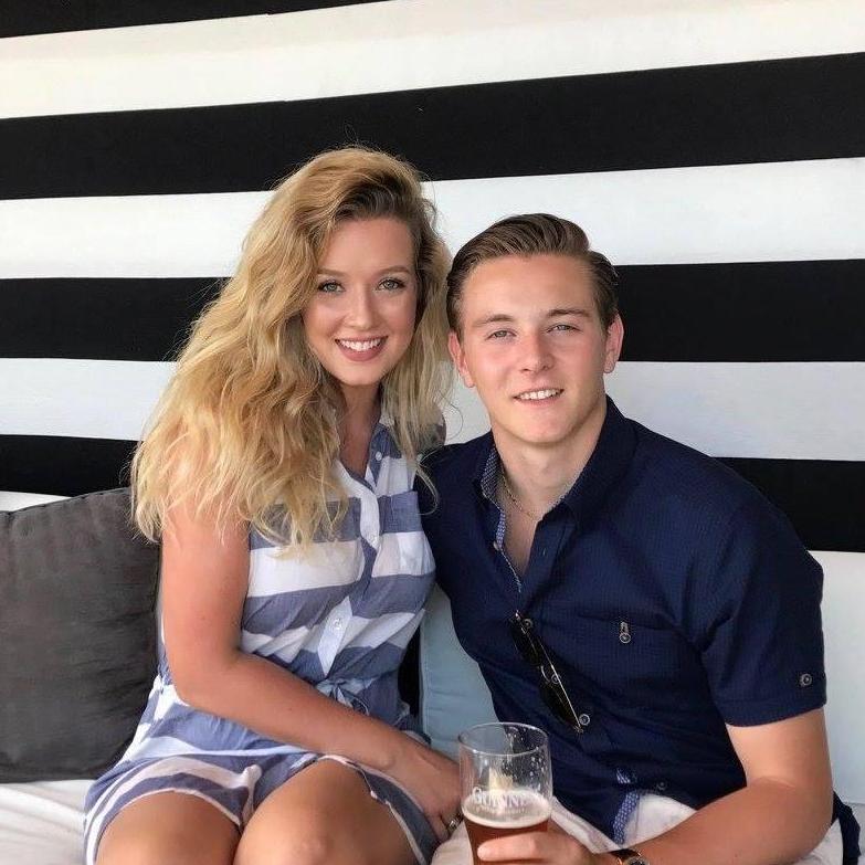 Ryder's college graduation party, June 2017.