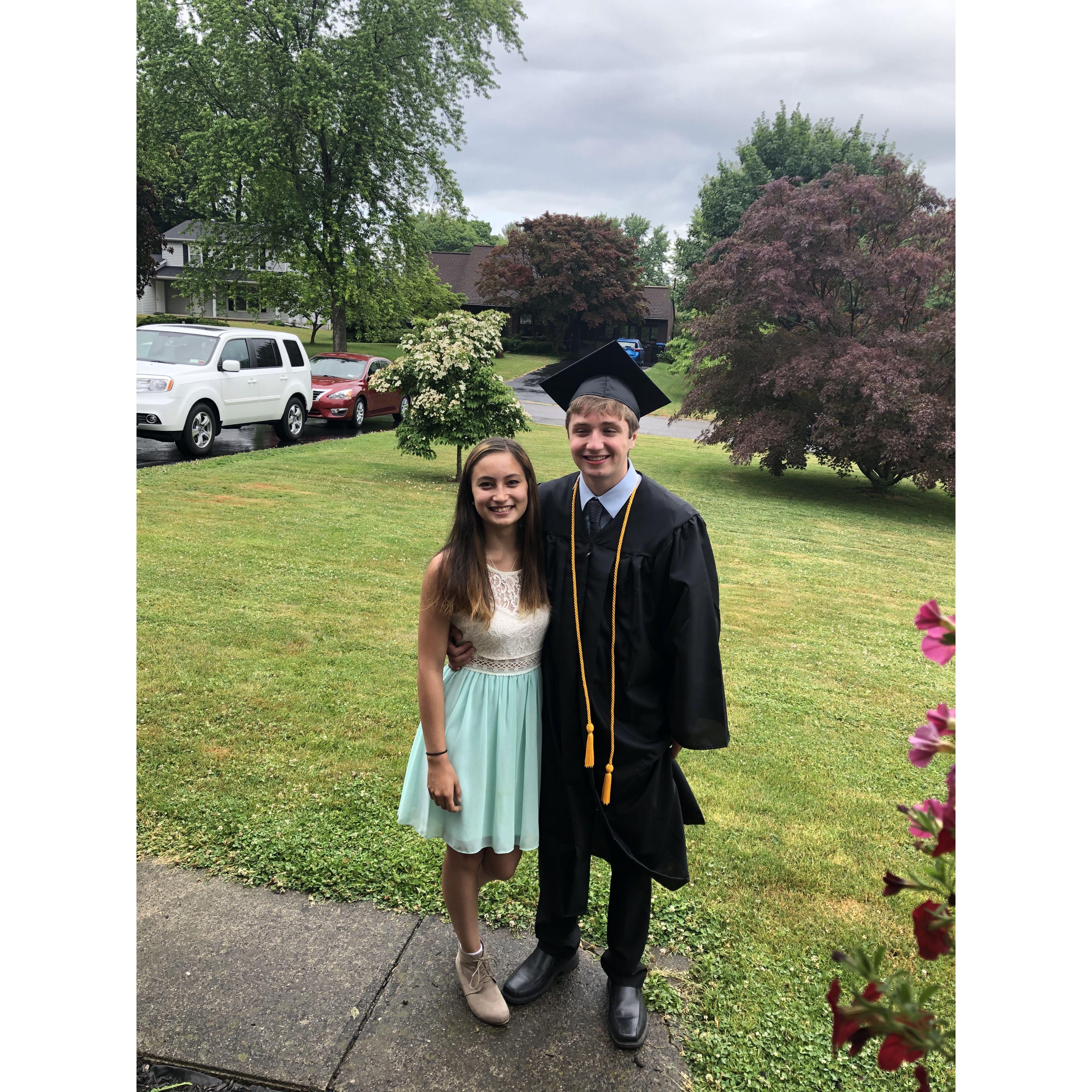 Jacob’s high school graduation