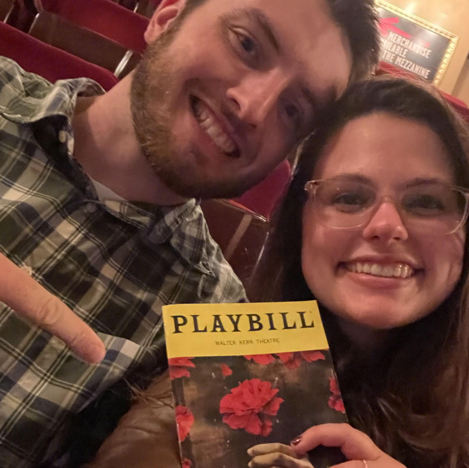 Taken during a showing of Hadestown on Broadway, September 2023