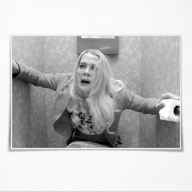 White Chicks Poster Funny Movie Bathroom Wall Art Vintage Black And White Humor Comedy Canvas Prints Art The Toilets Sign Picture Posters 90s Retro Film Room Modern Home Decor 8x12inch Unframed