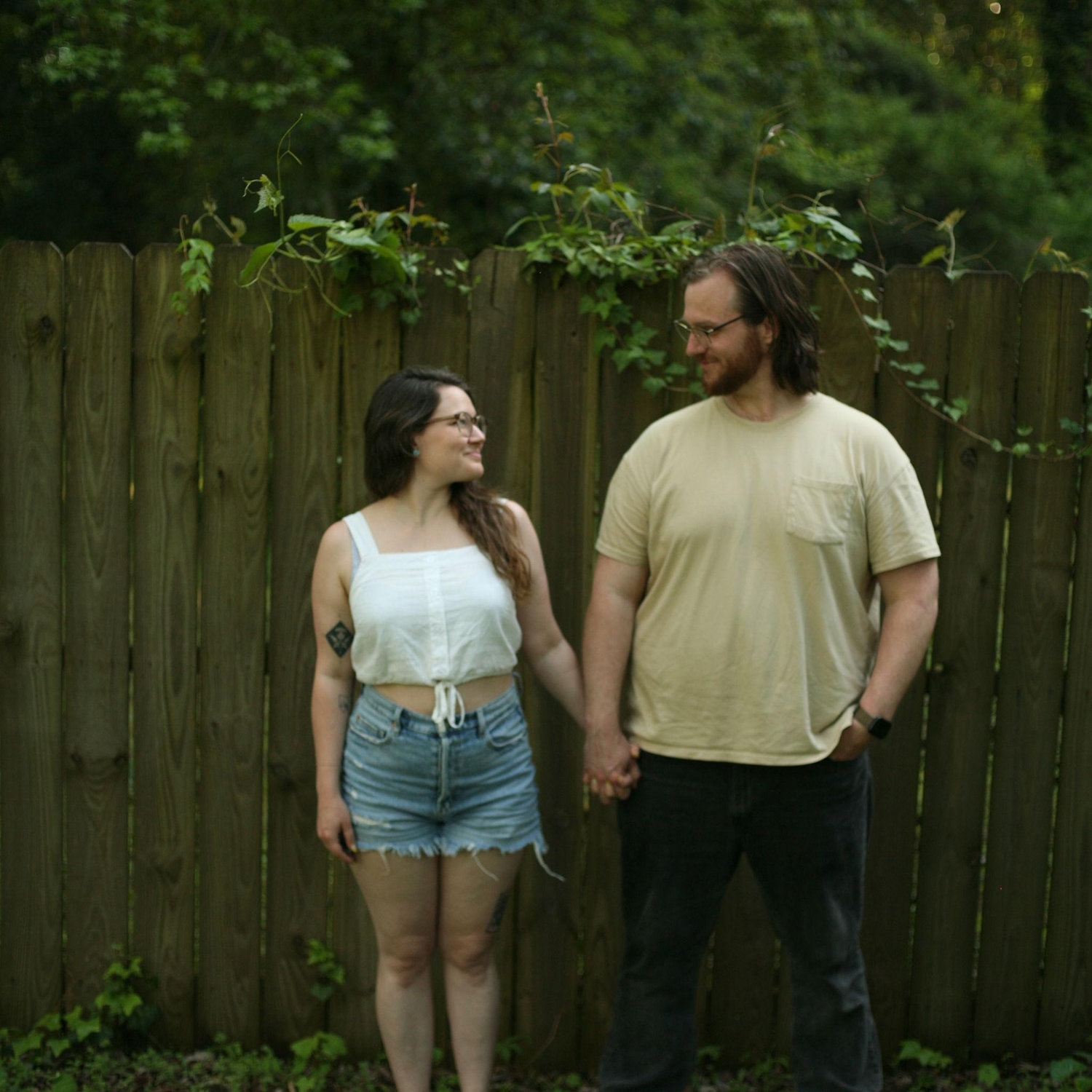 Informal Charlotte engagement shoot, April 2025