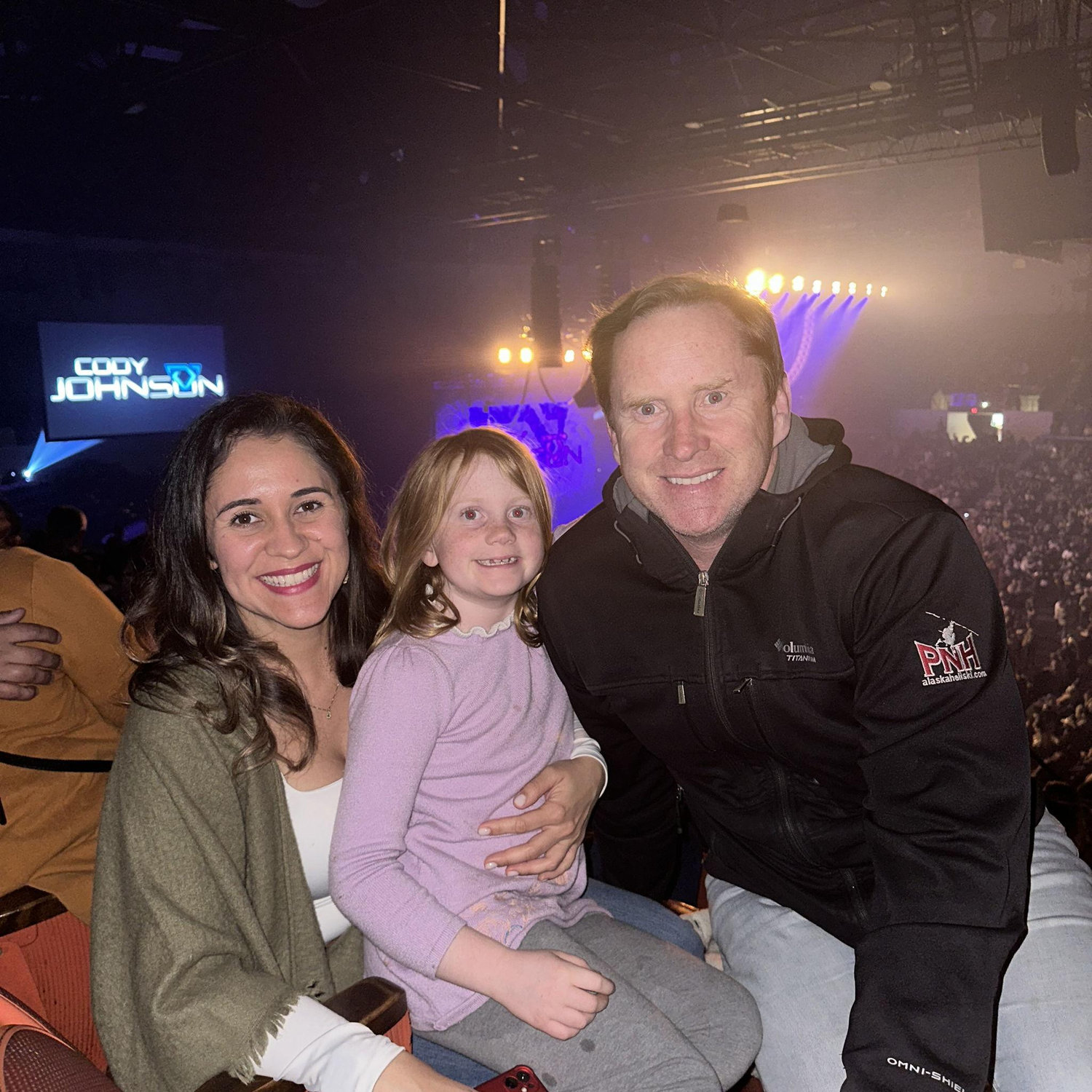 Our first concert in Family: Cody Johnson