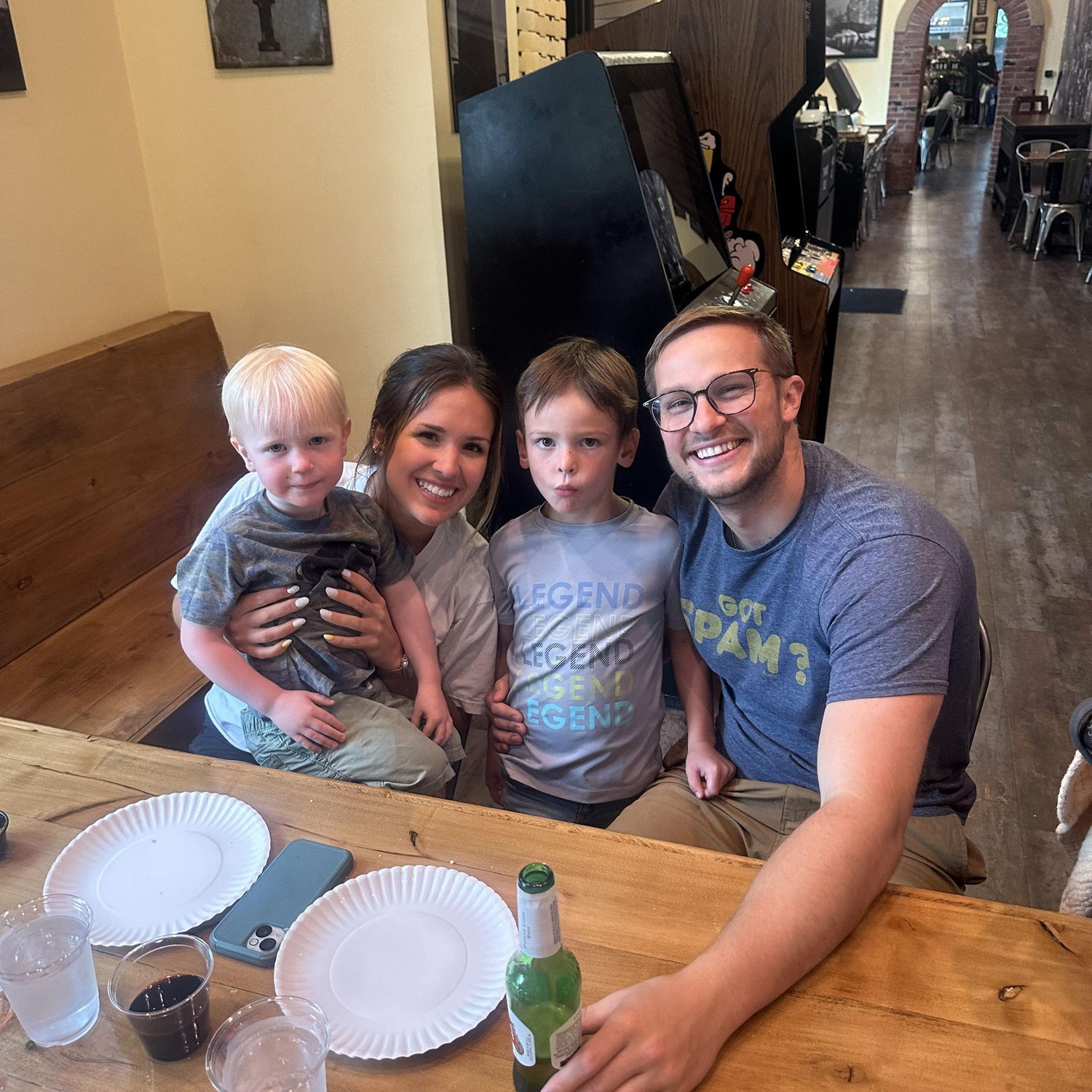 Aunt & uncle duties with Baker and Jackson
