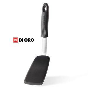 di Oro Living - DI ORO Chef Series Premium Flexible Silicone Standard Turner Spatula - The Best Egg, Pancake, and Flipper Silicon Spatula - Versatile 600ºF Heat Resistant Rubber Turner to Meet All Your Kitchen Needs