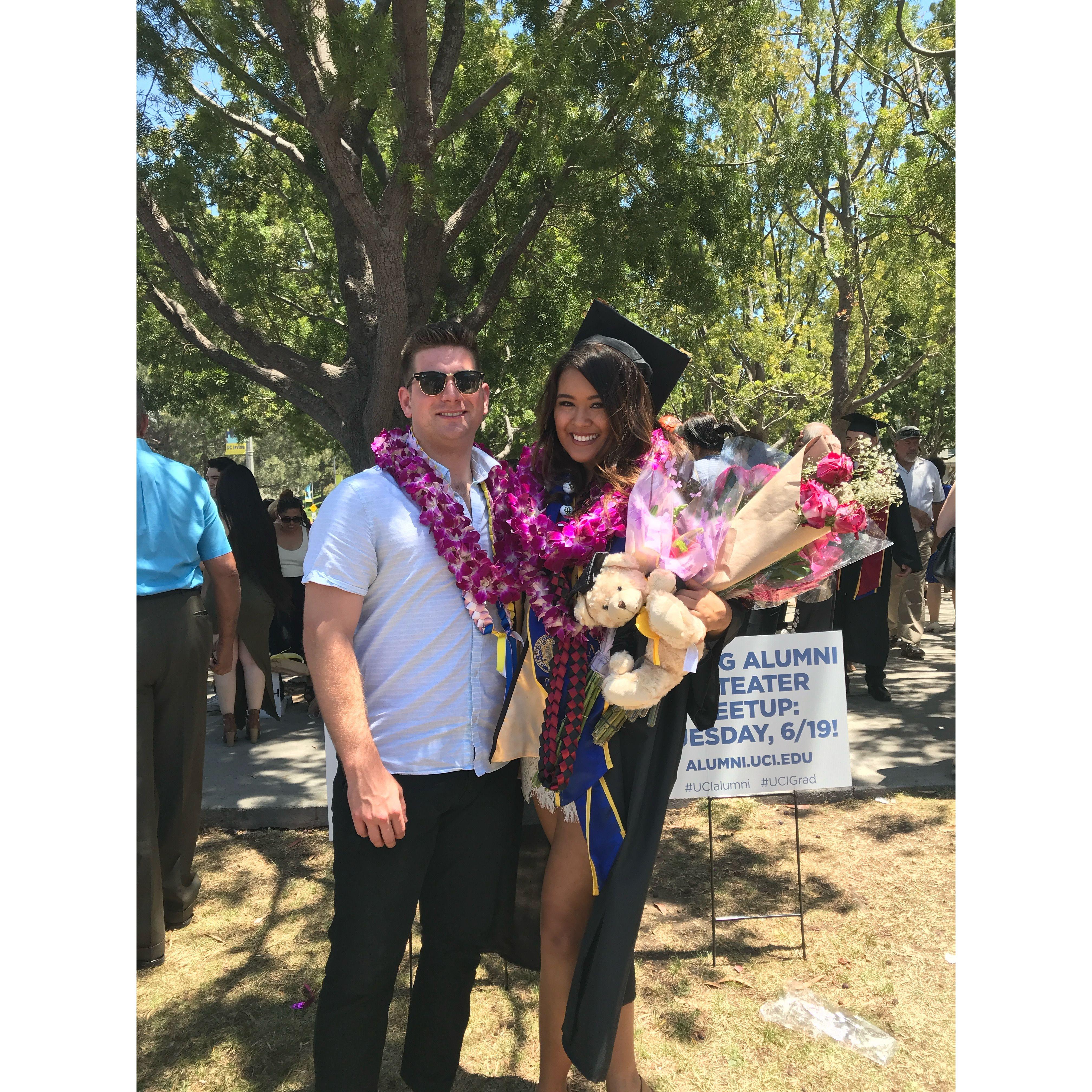 Her UCI grad.