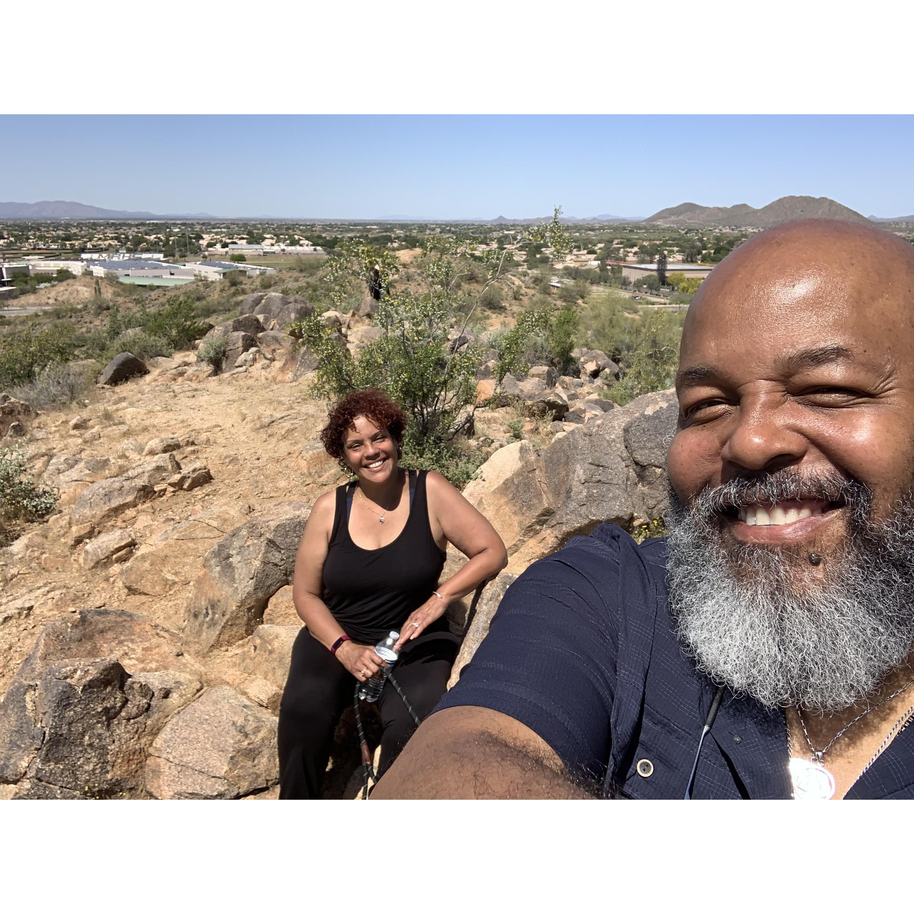 Hiking Thunderbird Mtn 2020