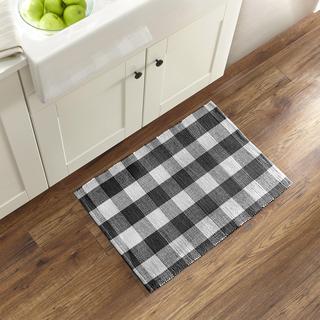 Farmhouse Living Buffalo Woven Kitchen Mat