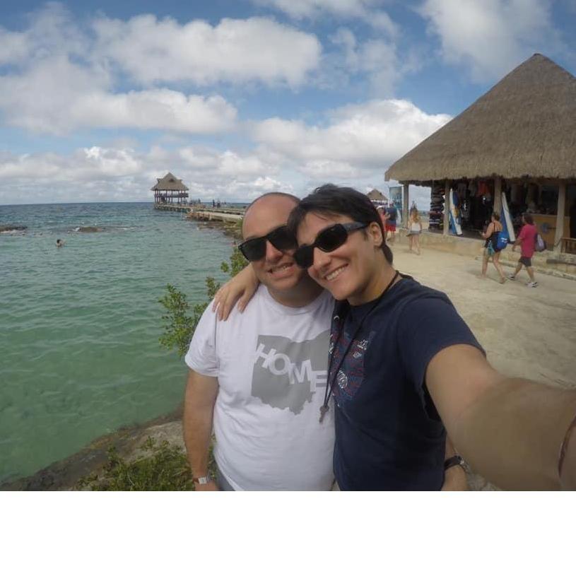 A sunny day in Cozumel, Mexico.