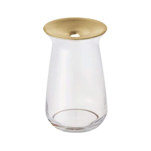 Kinto Luna Flower Vase Clear φ80x130mm