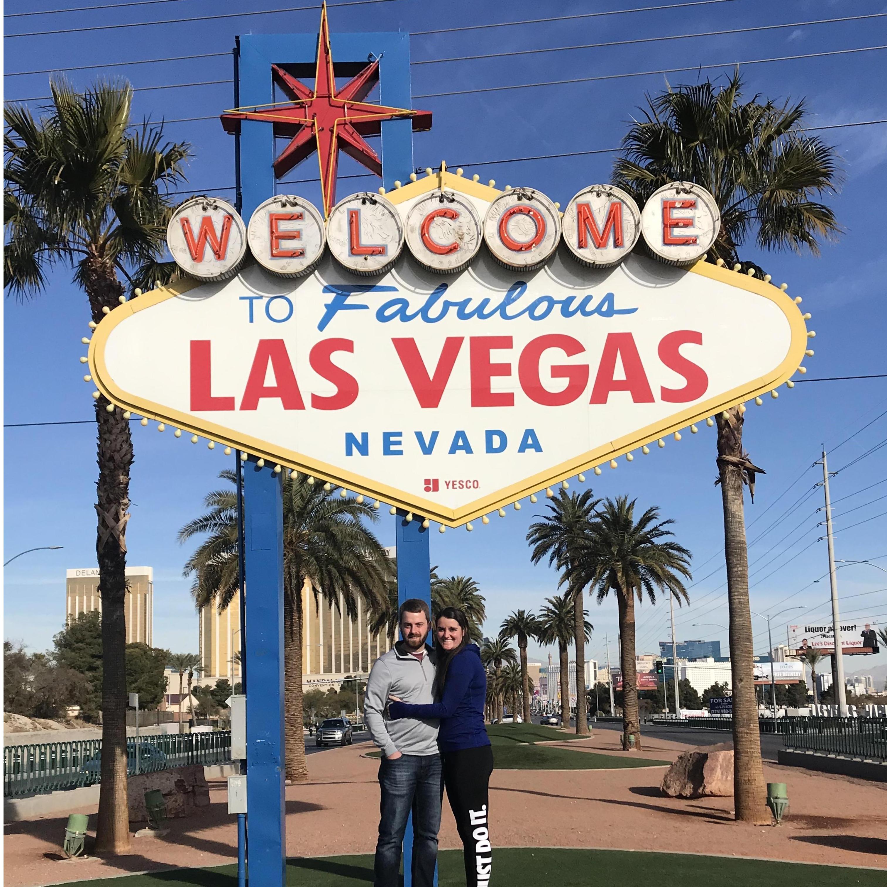 Maureen's first trip to Vegas to visit Tim & Amy Hunter
