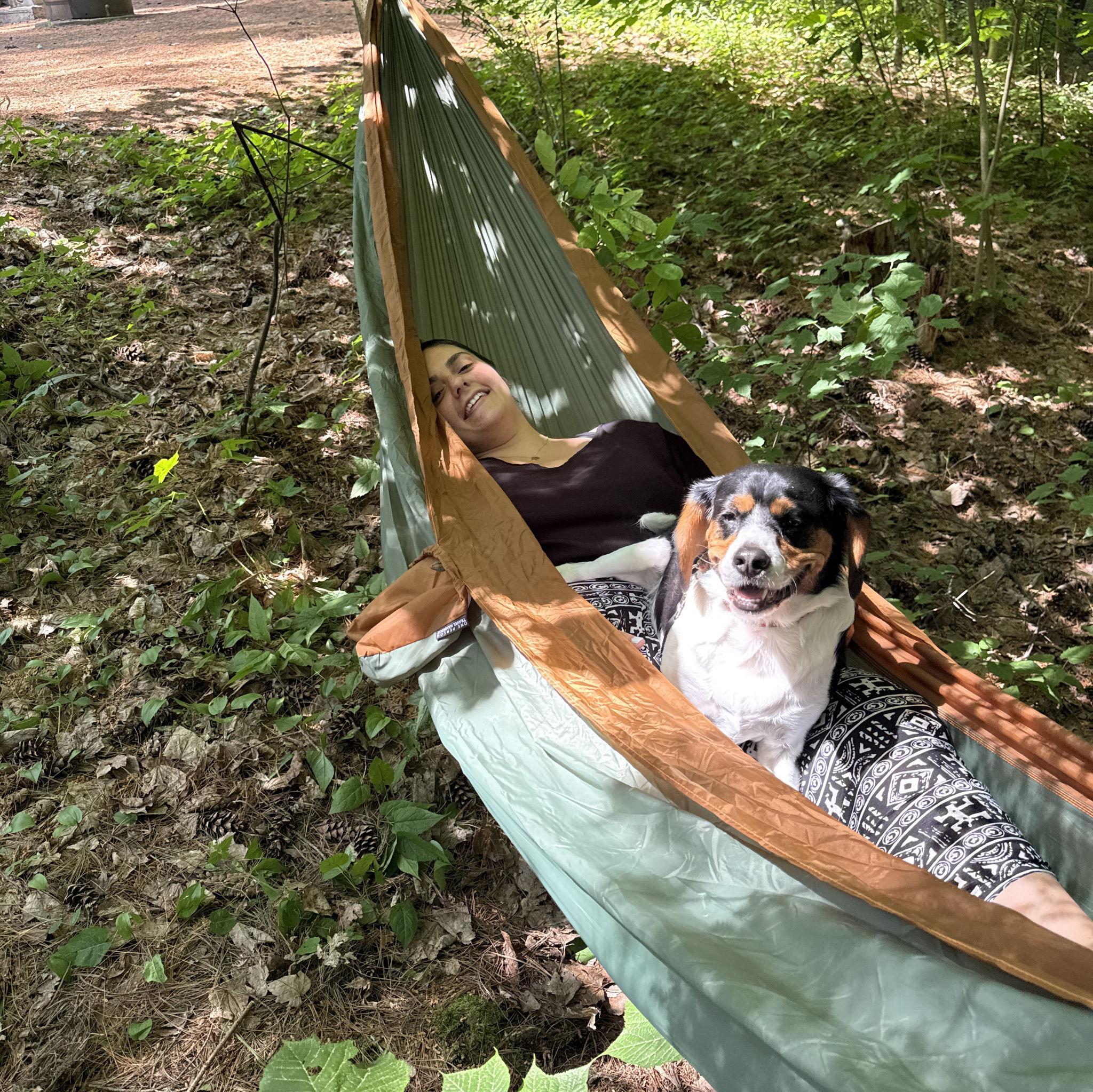 Scott, Christina & Mila's first camping trip (in a tent for multiple nights)! We learned that Mila loves the outdoors - us...not so much.
