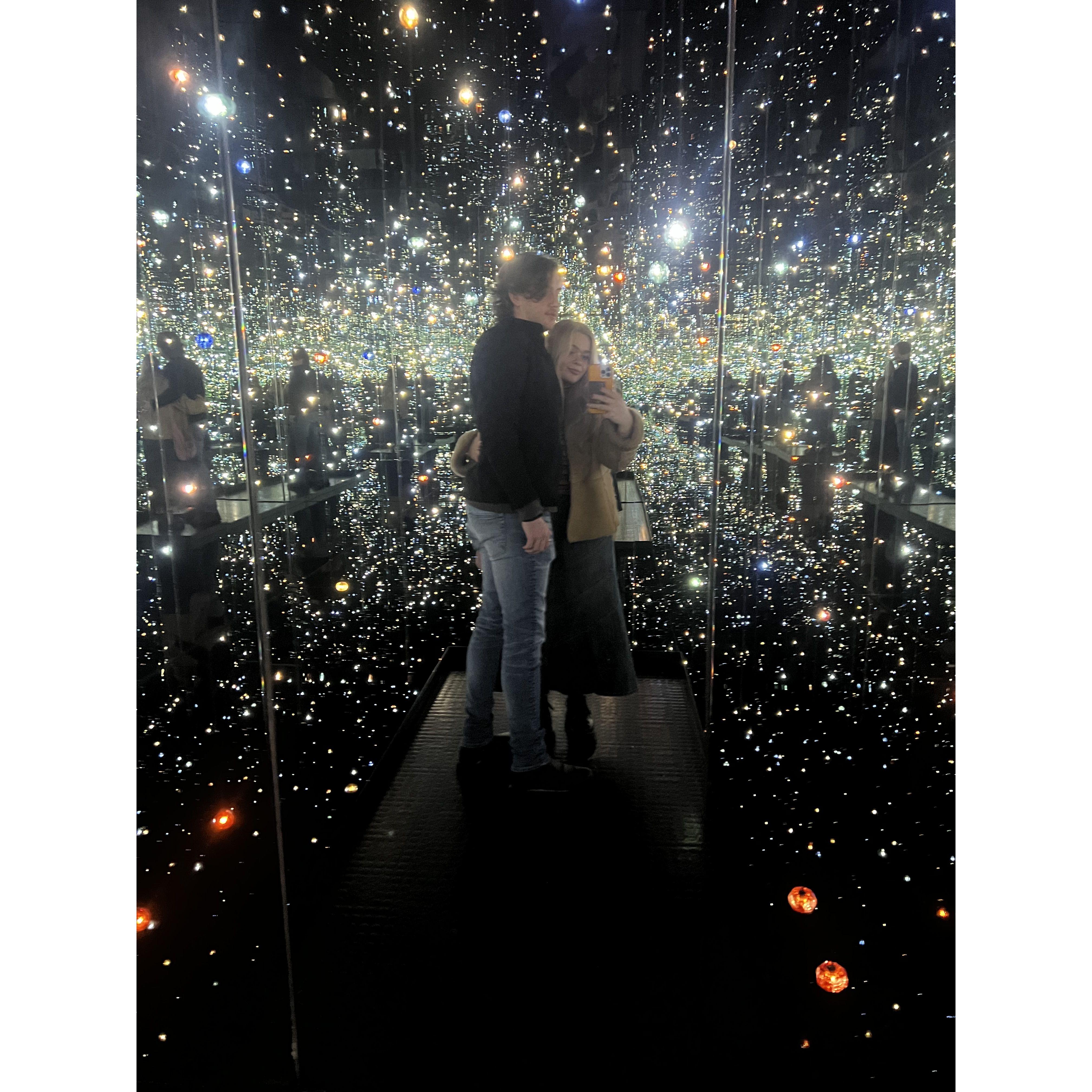 Us at the Broad in LA