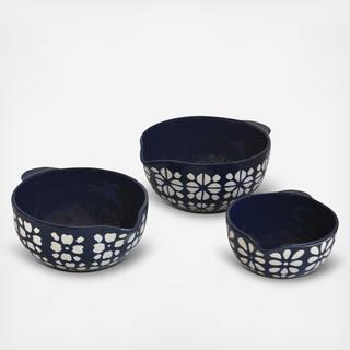Waverly Debossed Mixing Bowls