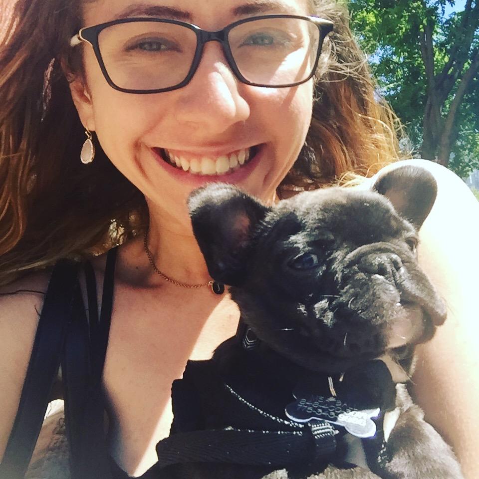 Baby Meatball and Mama after his Parvo scare 2017