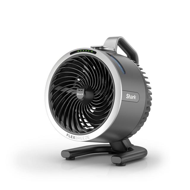 Shark FlexBreeze HydroGo Ultra-Powerful Portable Fan Mists Indoors and Outdoors FA052 Gray