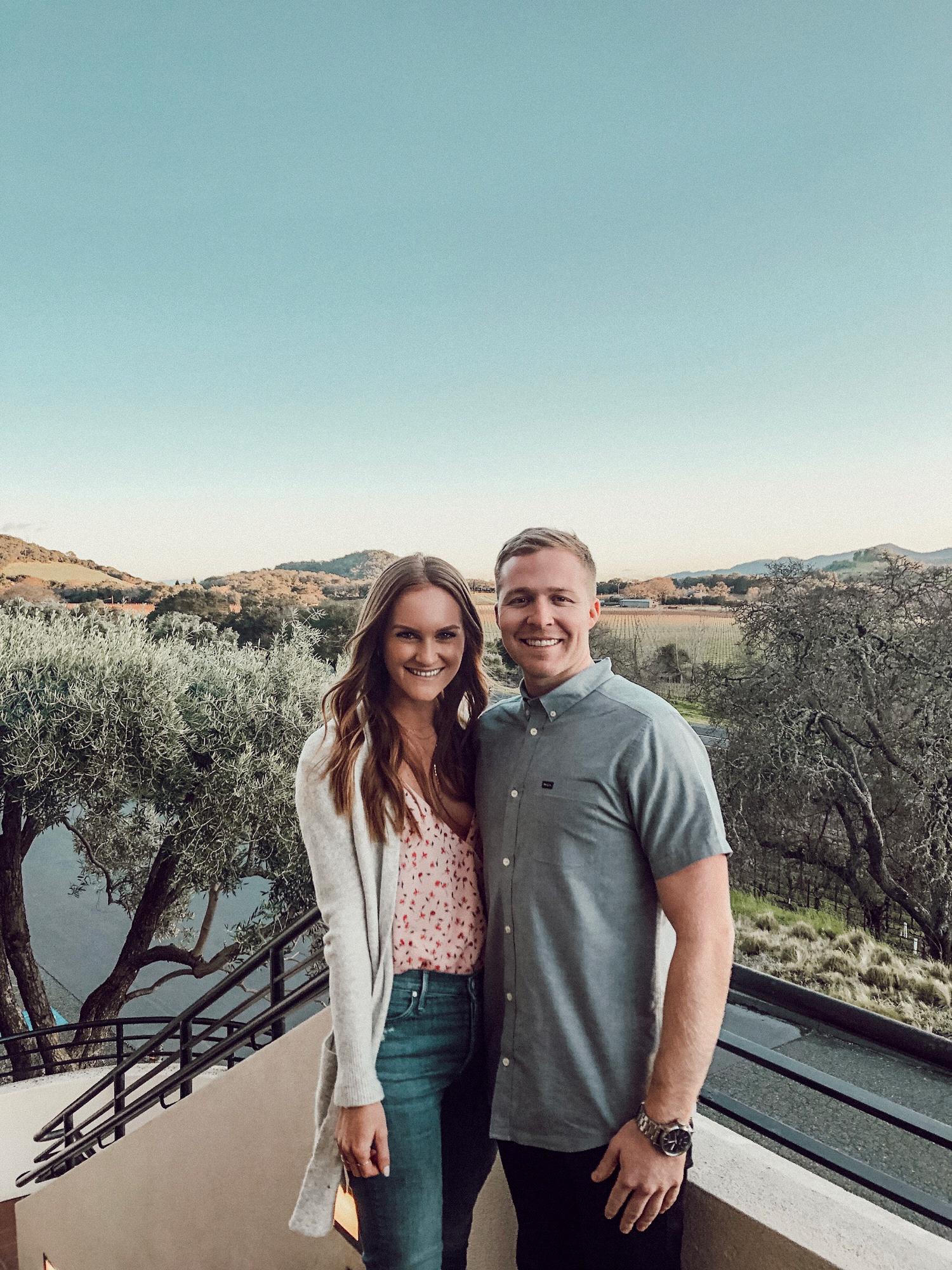 • Our first Napa trip together for Amanda’s 28th birthday •