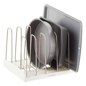 YouCopia White StoreMore Adjustable Cookware Rack