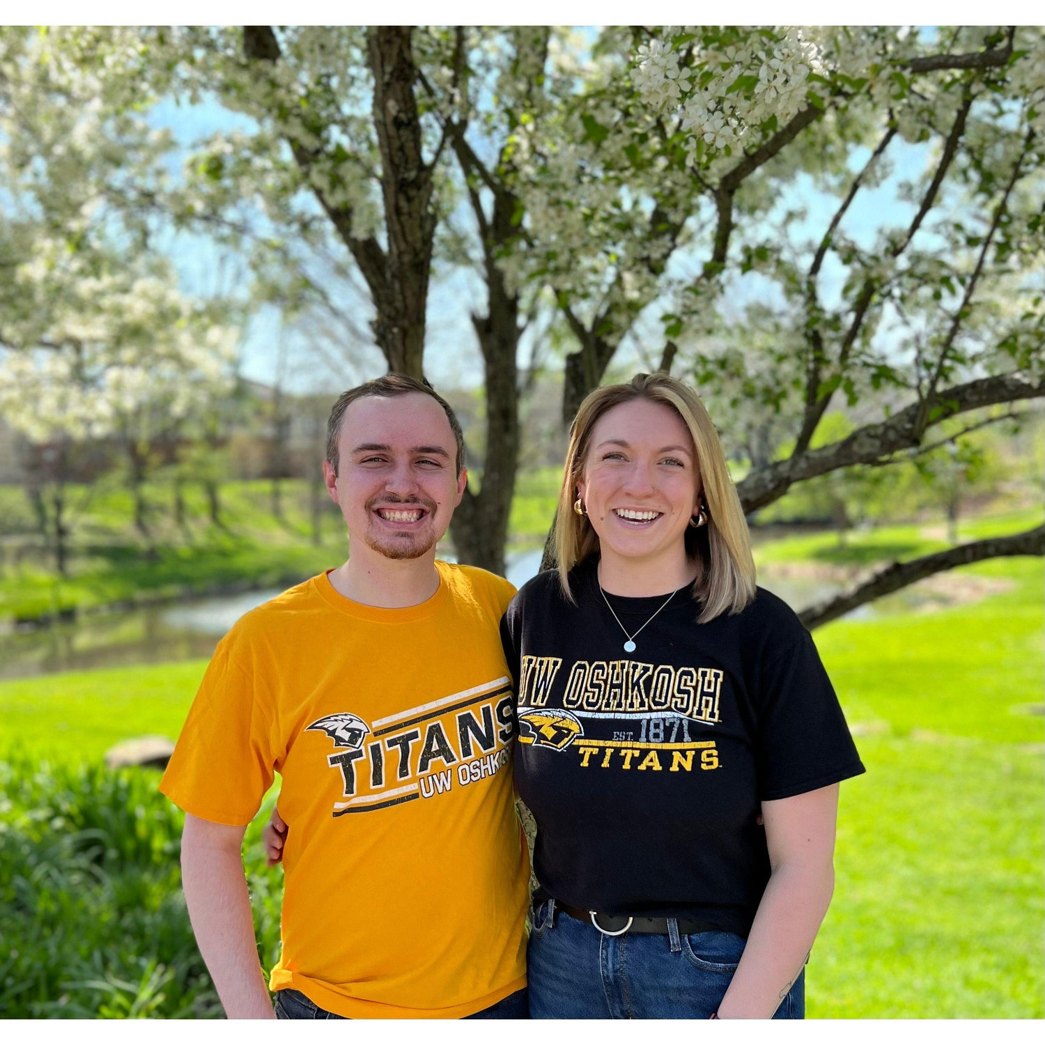 Showcasing pride for our favorite university, Go Titans!