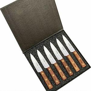 Case® | Household Cutlery 8" Steak Knife Set (Solid Walnut)