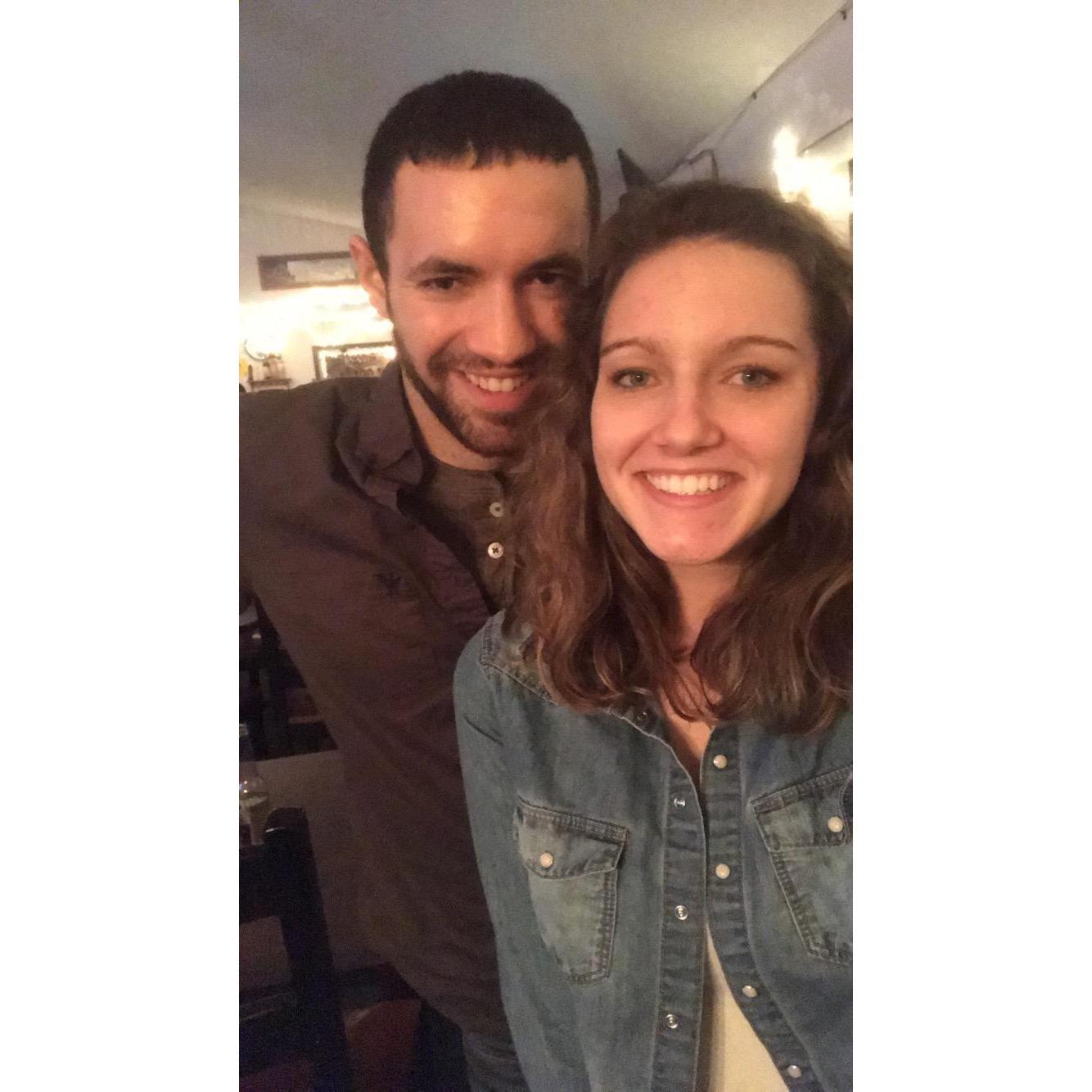 First picture together, 2017