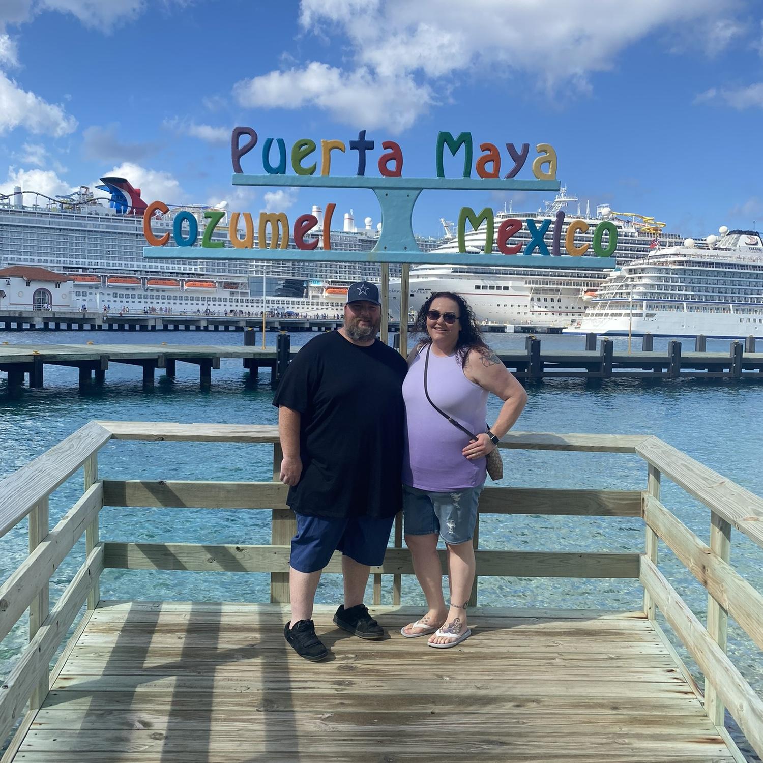 Our very first cruise together!