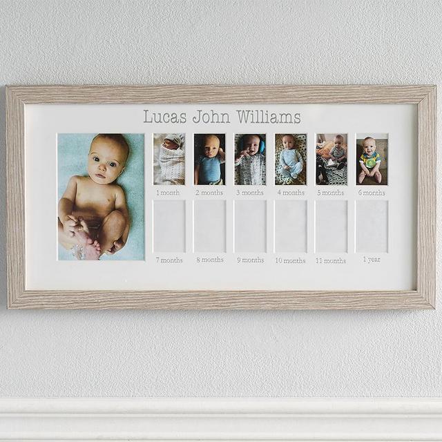 Vintage Wood First Year Frame