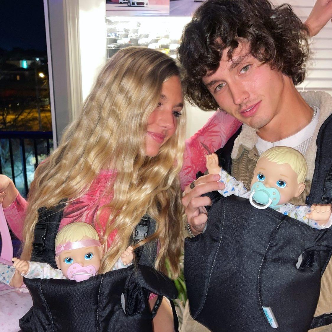 Halloween dressing up as parents