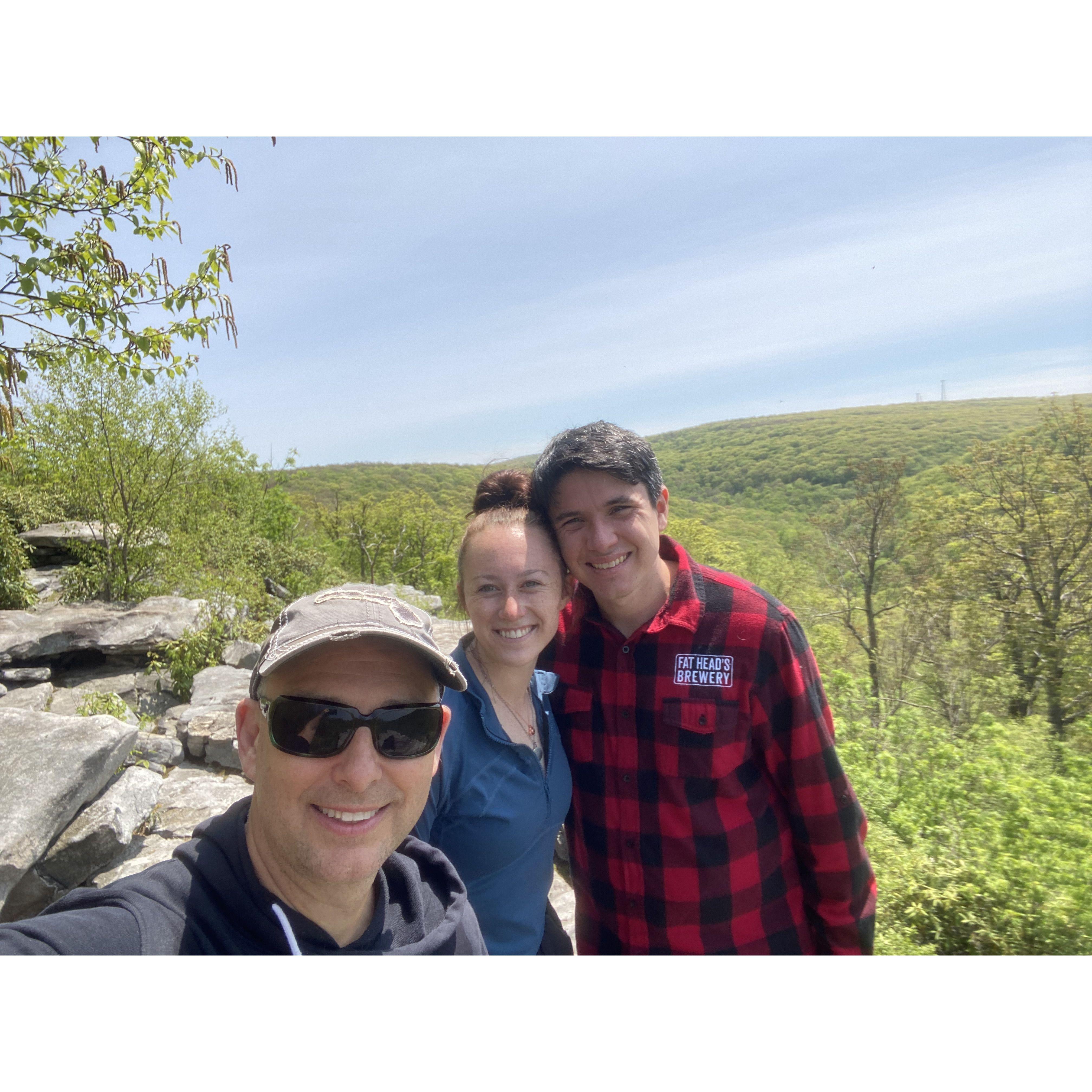 Wolf Rocks Trail: Pennsylvania.