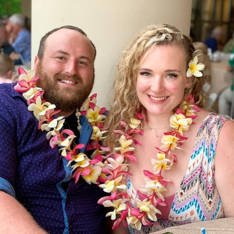 In Hawaii where a couple on their honeymoon asked "Who goes on a vacation to Hawaii after dating 3 months?"  ... WE DO :)