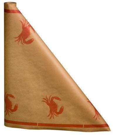 N. F. String & Son, Inc. Crab Print Paper Table Cover 300Ft.