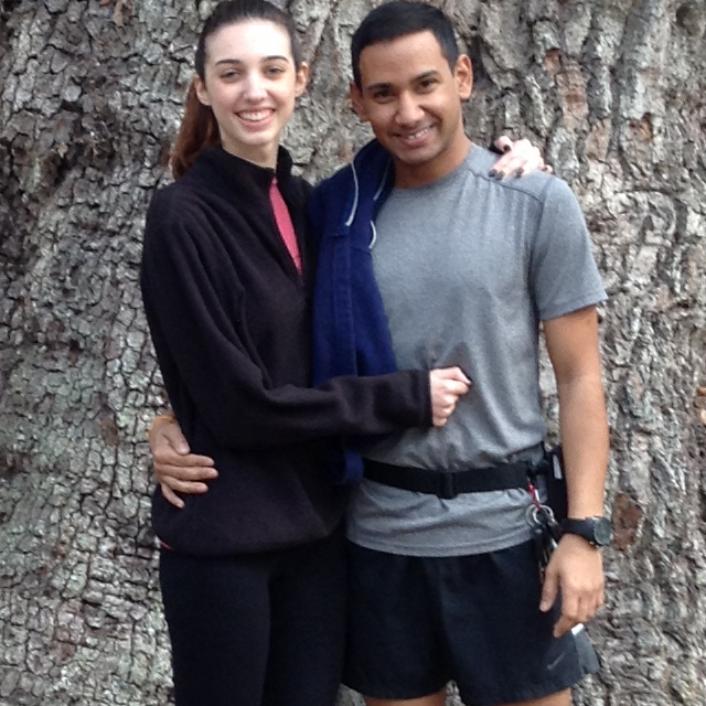 This was taken in front of the 2000 year old oak tree on Old Oak Hill, off of Old Dixie Highway.