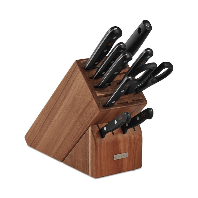 Wüsthof Gourmet 10 Piece Knife Block Set