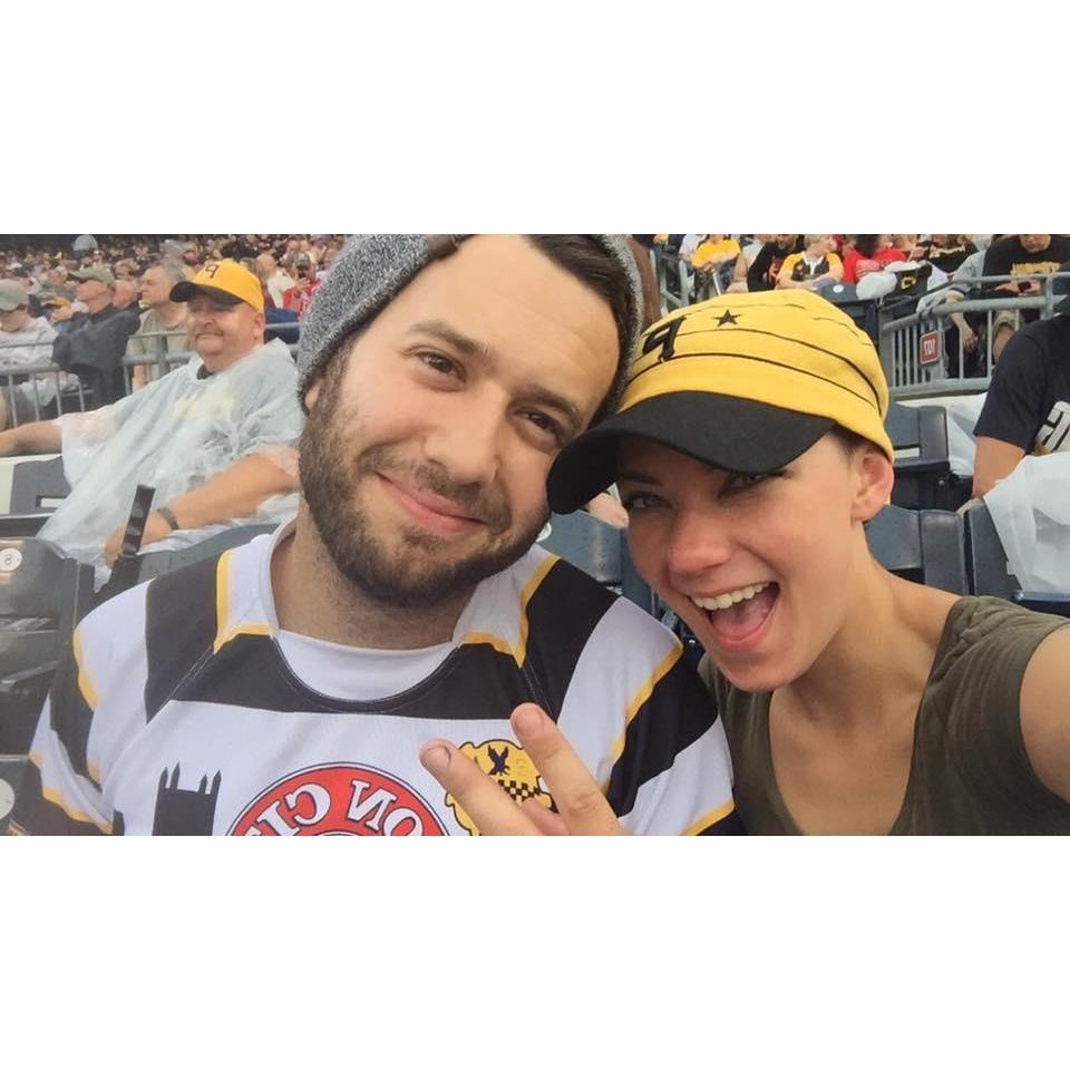Pirates game before moving to SC!